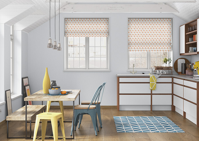 Alfresco, Mandarin - Roman Blind - Image 5